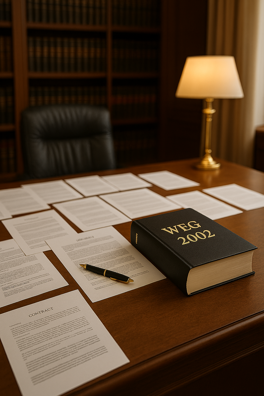 Büroschrank mit Büchern