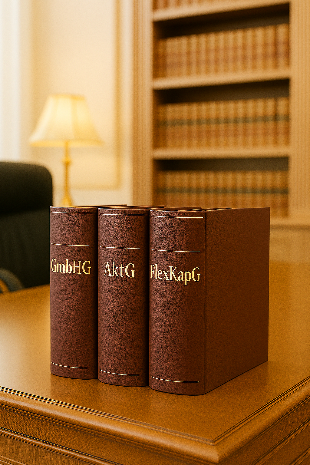 Büroschrank mit Büchern