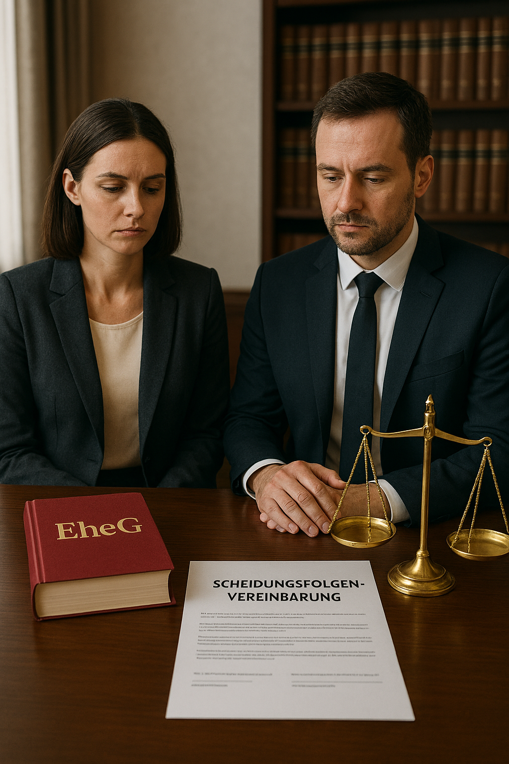 Büroschrank mit Büchern